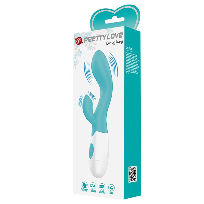 Vibrador Brighty 30 funciones Azul