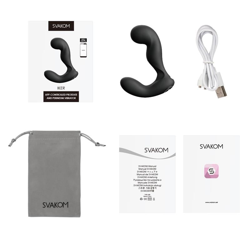 Iker Vibrador para el Perineo y Prostata con App