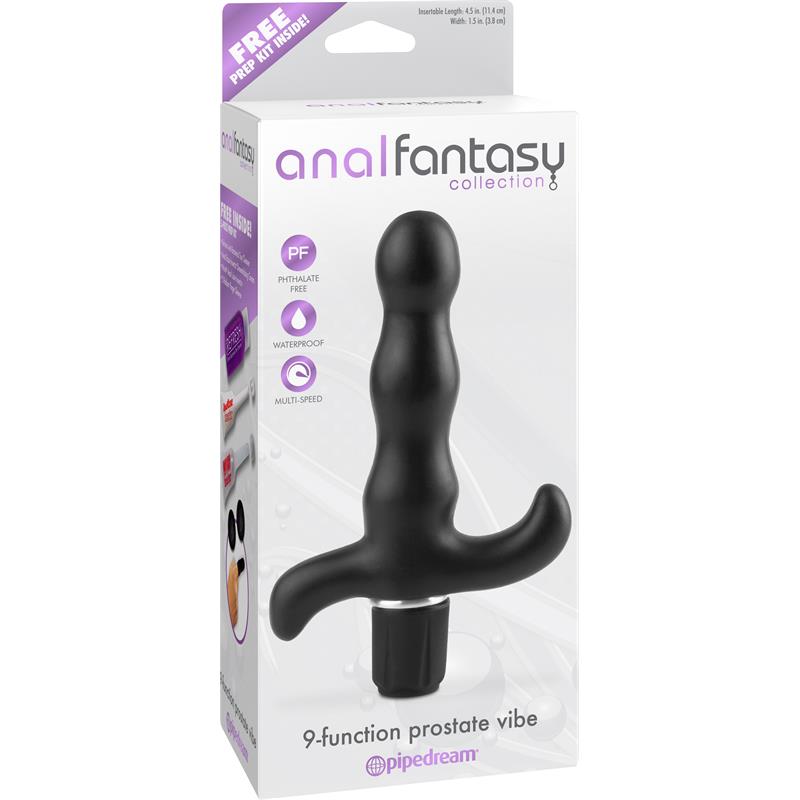 Estimulador Prostata 9 Funciones Negro