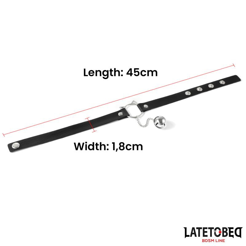 Choker con Aro con Orejitas y Cascabel