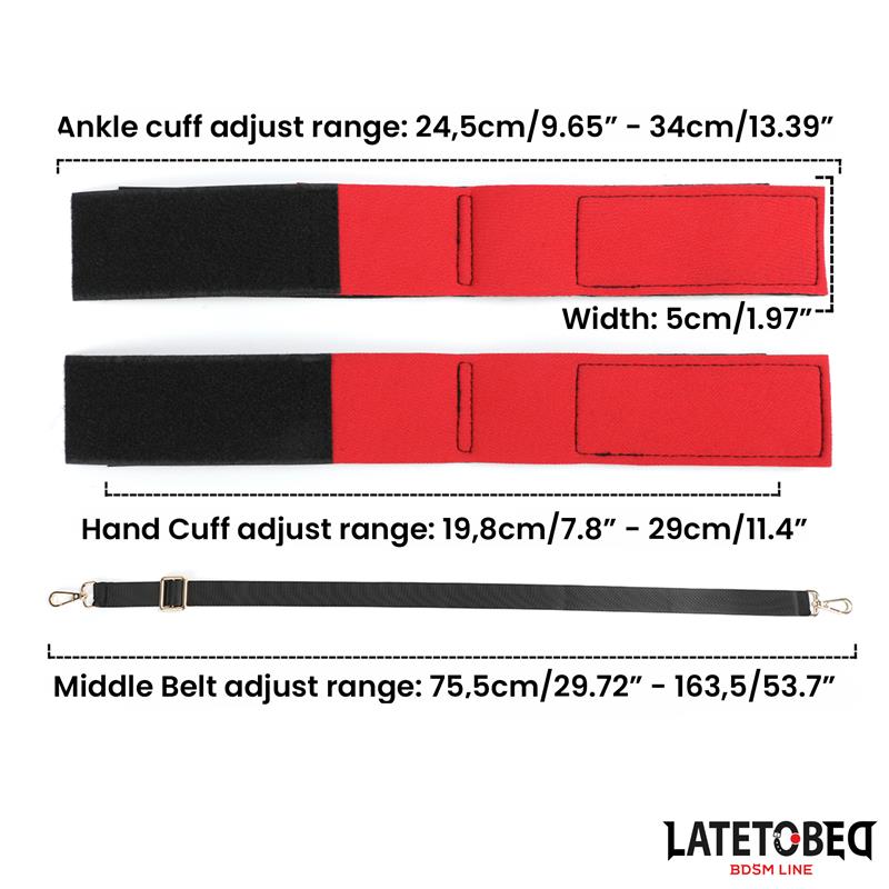 Restricciones de Piernas Abiertas