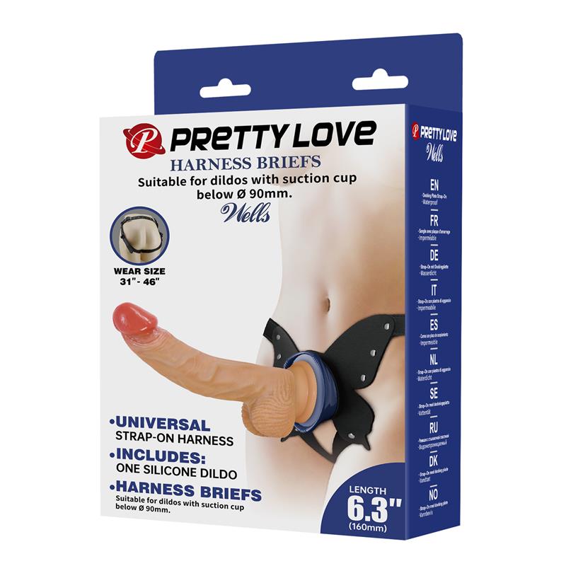 Wells Arnes Universal con Dildo