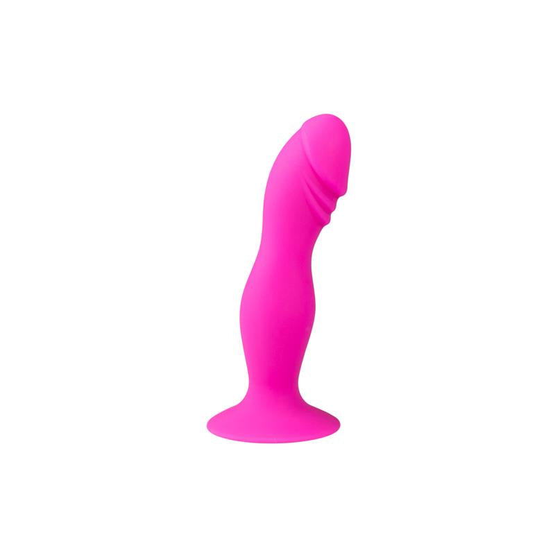 Plug Anal Silicona con Ventosa Rosa Dulce o Picante Plug Anal Silicona con Ventosa Rosa Dulce o Picante