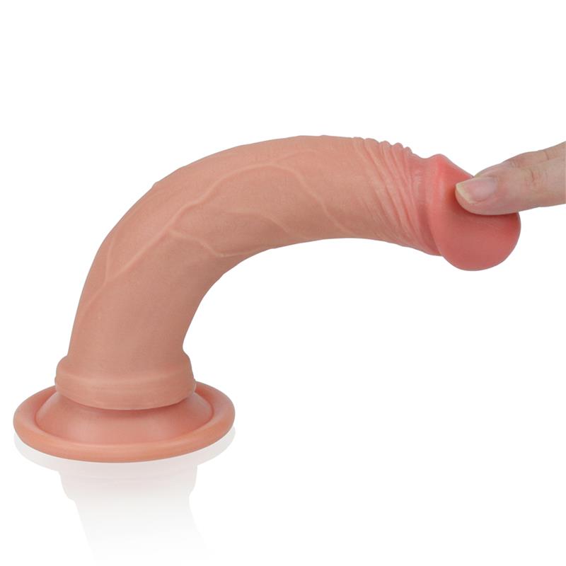 Dildo Nature 7 Silicona Liquida Natural