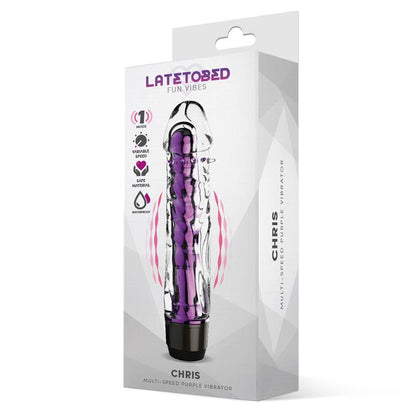 Chris Vibrador Multi Velocidad Purpura