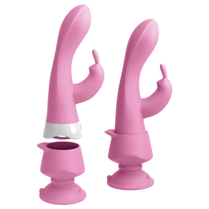 Vibrador E6 Wall Banger Rabbit Rosa