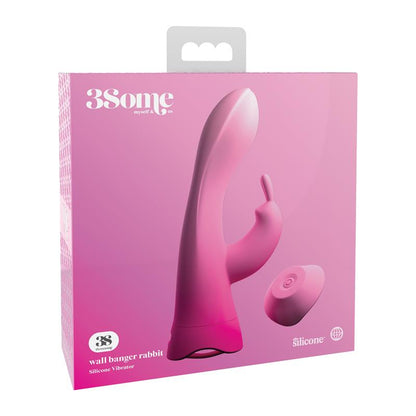 Vibrador E6 Wall Banger Rabbit Rosa
