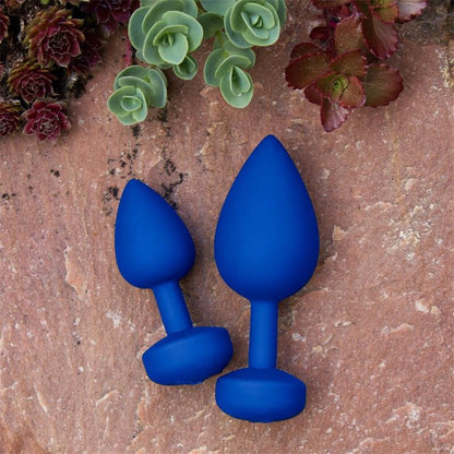 GplugLarge Plug Anal Grande Navy Blue