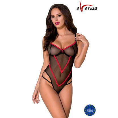 Duru Body Negro y Rojo