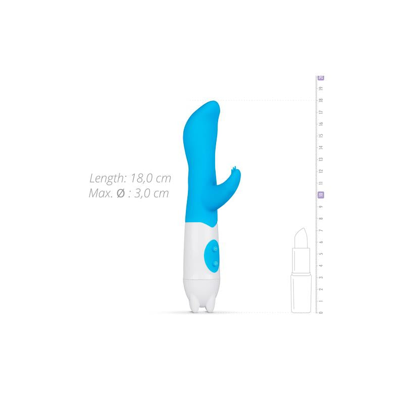 Vibrador Conejito Petite Piper Azul