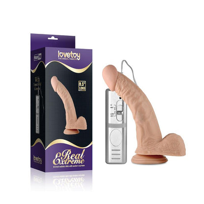 Dildo Real Extreme con Vibracion 85 Natural