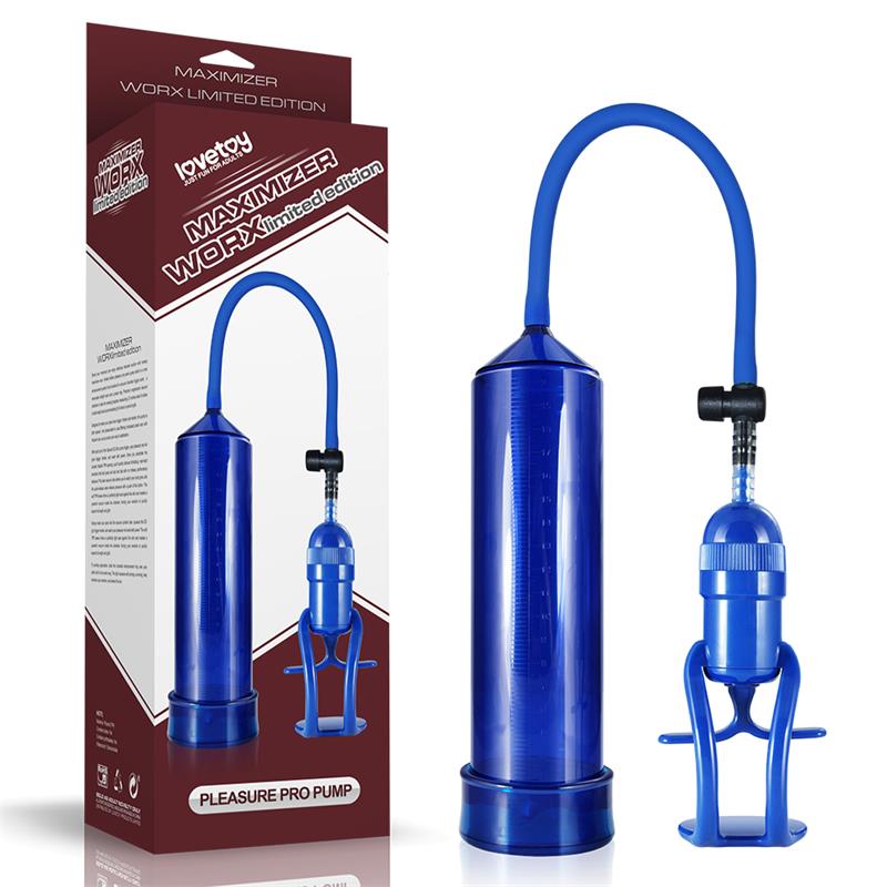 Bomba para el Pene Maximizer Worx Limited Edition Azul