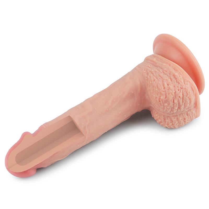 Dildo Nature 85 Silicona Liquida Natural
