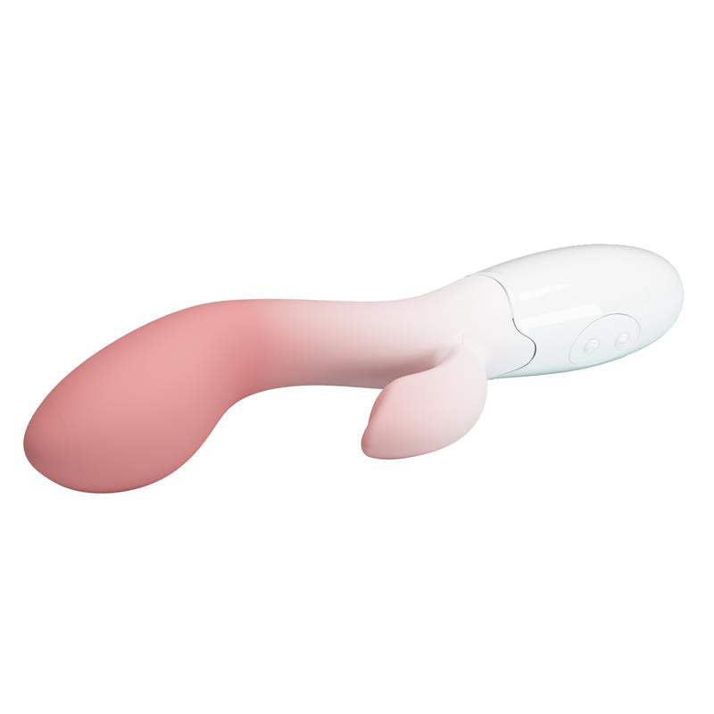 Brighty Vibrador Blanco y Rosa