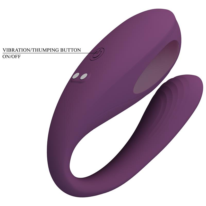 Aari Juguete para Parejas con Vibracion y Golpeteo y APP
