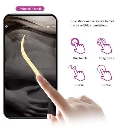 Aari Juguete para Parejas con Vibracion y Golpeteo y APP