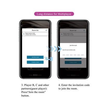 Aari Juguete para Parejas con Vibracion y Golpeteo y APP
