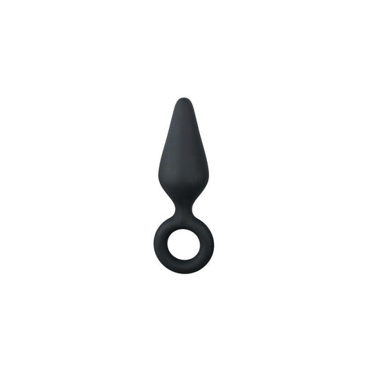 Plug de Silicona Negro Pequeno
