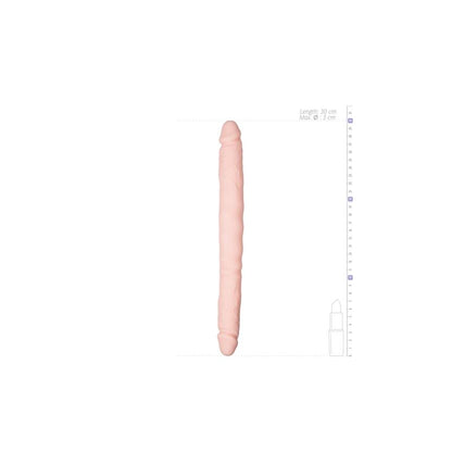 Pene Realistico de Silicona Doble 30 cm