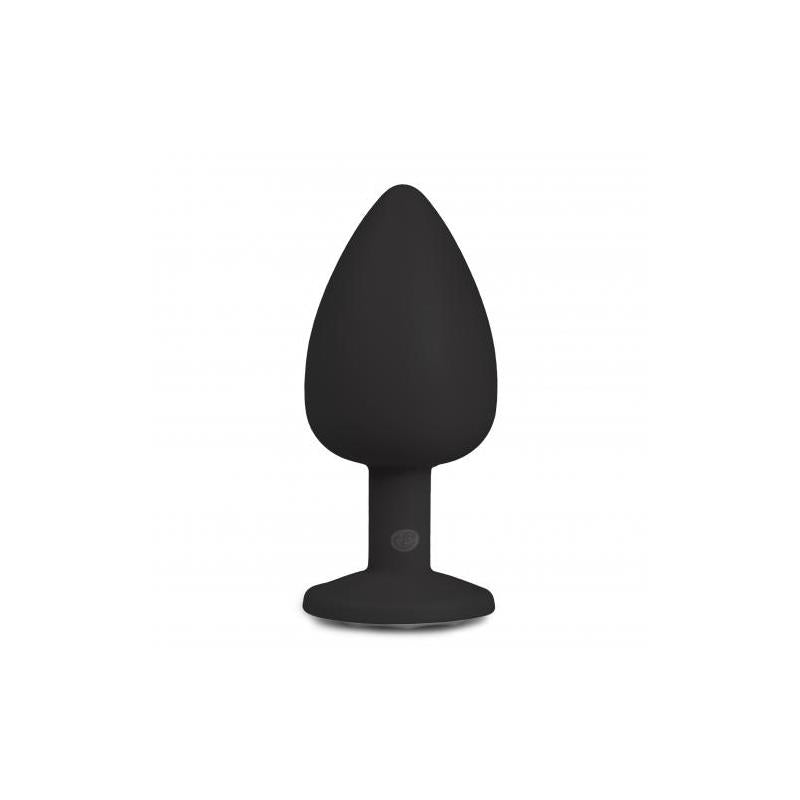 Plug Grande Con Diamante Negro