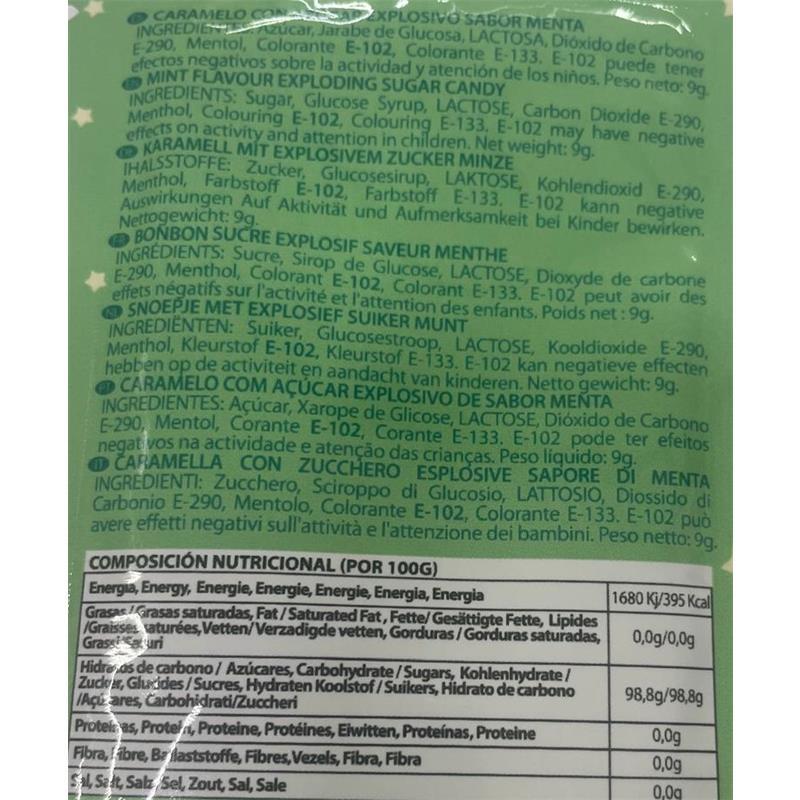 Caramelos Explosivos Sexo Oral Popping Candies Display 48 Unidades