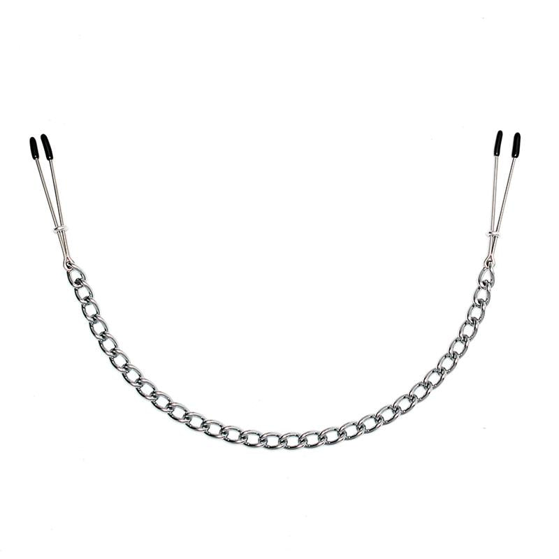 Rimba Bondage Play Pinzas para Pezones Ajustables