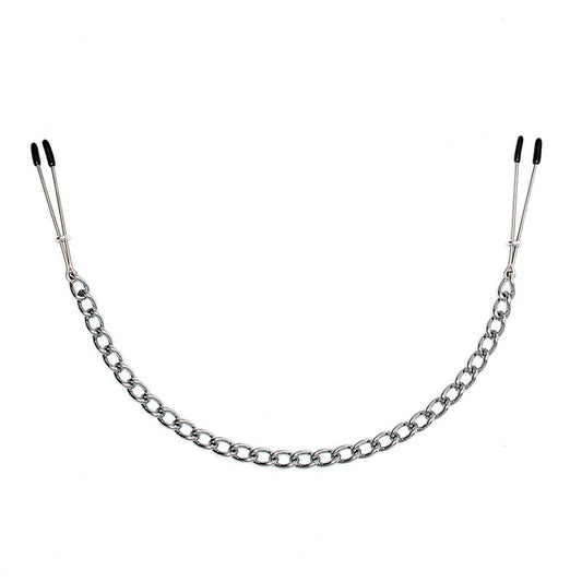 Rimba Bondage Play Pinzas para Pezones Ajustables
