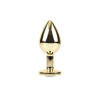 Plug Anal de Metal con Joya Talla M