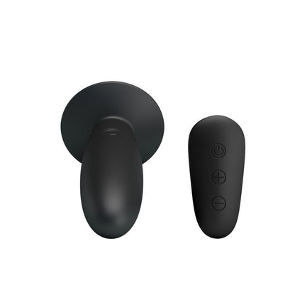 Plug Anal con Vibracion y Control Remoto USB