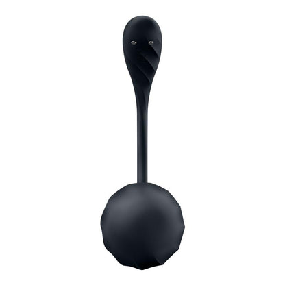 Ribbed Petal Vibrador de Braguita APP Negro