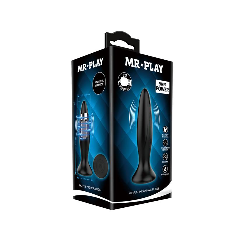 Plug Anal con Vibracion