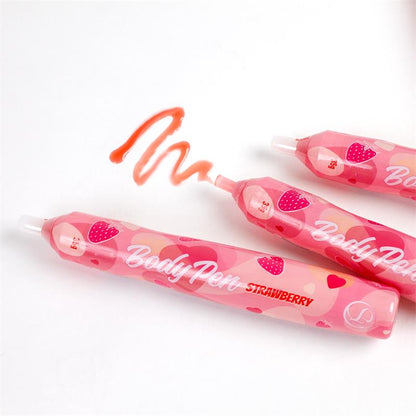 Body Pen Display 24 uds 12 Fresa 12 Chocolate