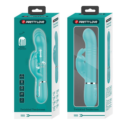 Coale Vibrador con Bolas Rotatorias y Up and Down USB