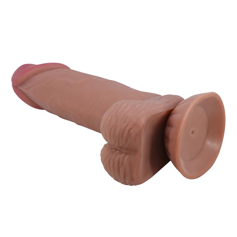 Dildo Realista Piel Deslizante Retractil 81