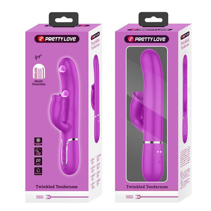 Gigi Vibrador con Licking y Thumping Fucsia