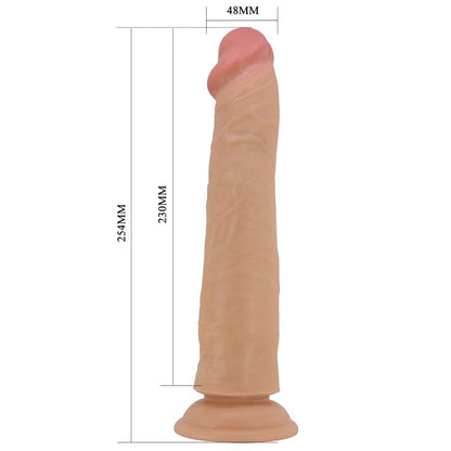 Sharife Dildo con Piel Deslizante Retractil 25 cm