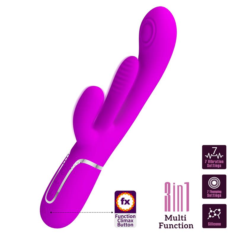 Shania Vibrador con Lengua y Thumping