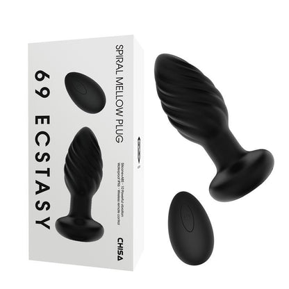Spiral Mellow Plug Anal con Vibracion y Control Remoto