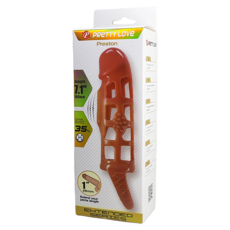 Preston Funda para el Pene con Vibracion