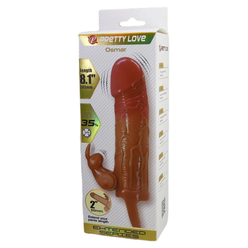 Osmar Funda para el Pene con Vibracion