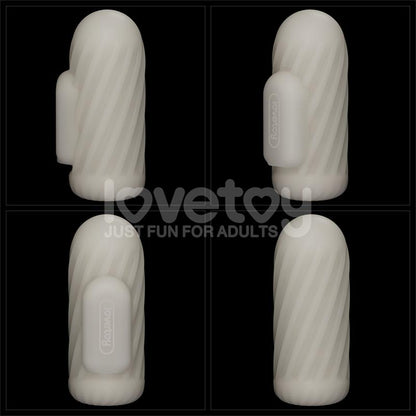 Knights Ring Funda para el Pene y Estimulador Spiral