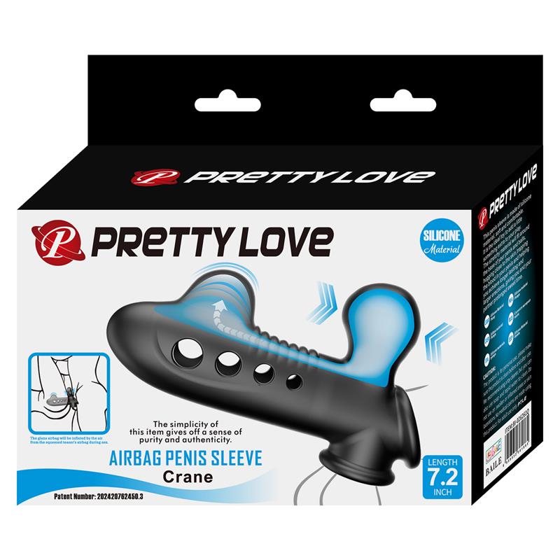 Crane Funda para el Pene con Inflado