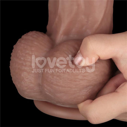 Dildo Dual Layer Articulable XXL 145