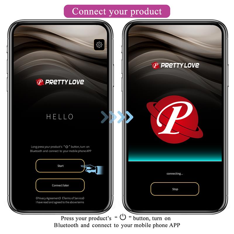 Leviathan Huevo Vibrador con APP