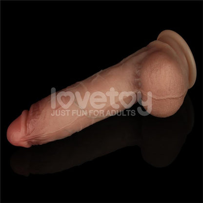 Sliding Pro Dildo Piel Deslizante Retractil Dual Layer 85