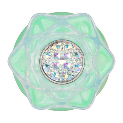 Gemoria Plug Anal Silicona Bola Interna Acero Brilla en la Oscuridad