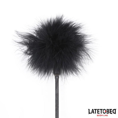 Plumero con Fusta Encaje y Lazo Negro