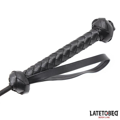 Fusta con Mango Trenzado 445cm Negro