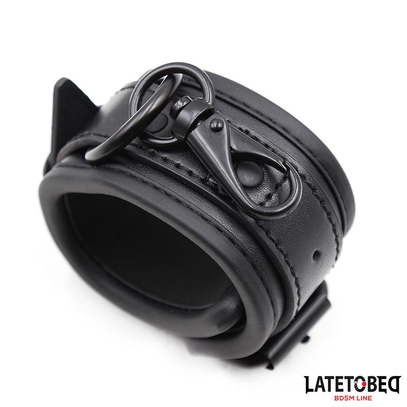 Esposas Neopreno Ajustables Negro