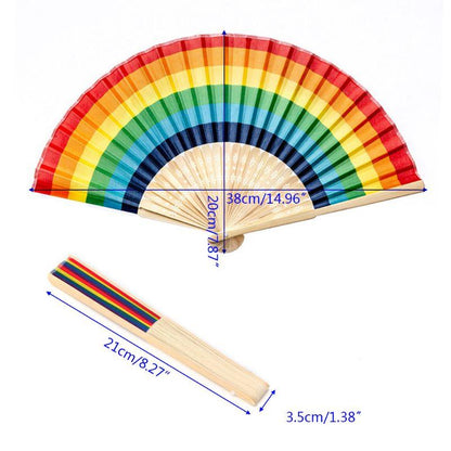 Abanico de Bambu LGBT